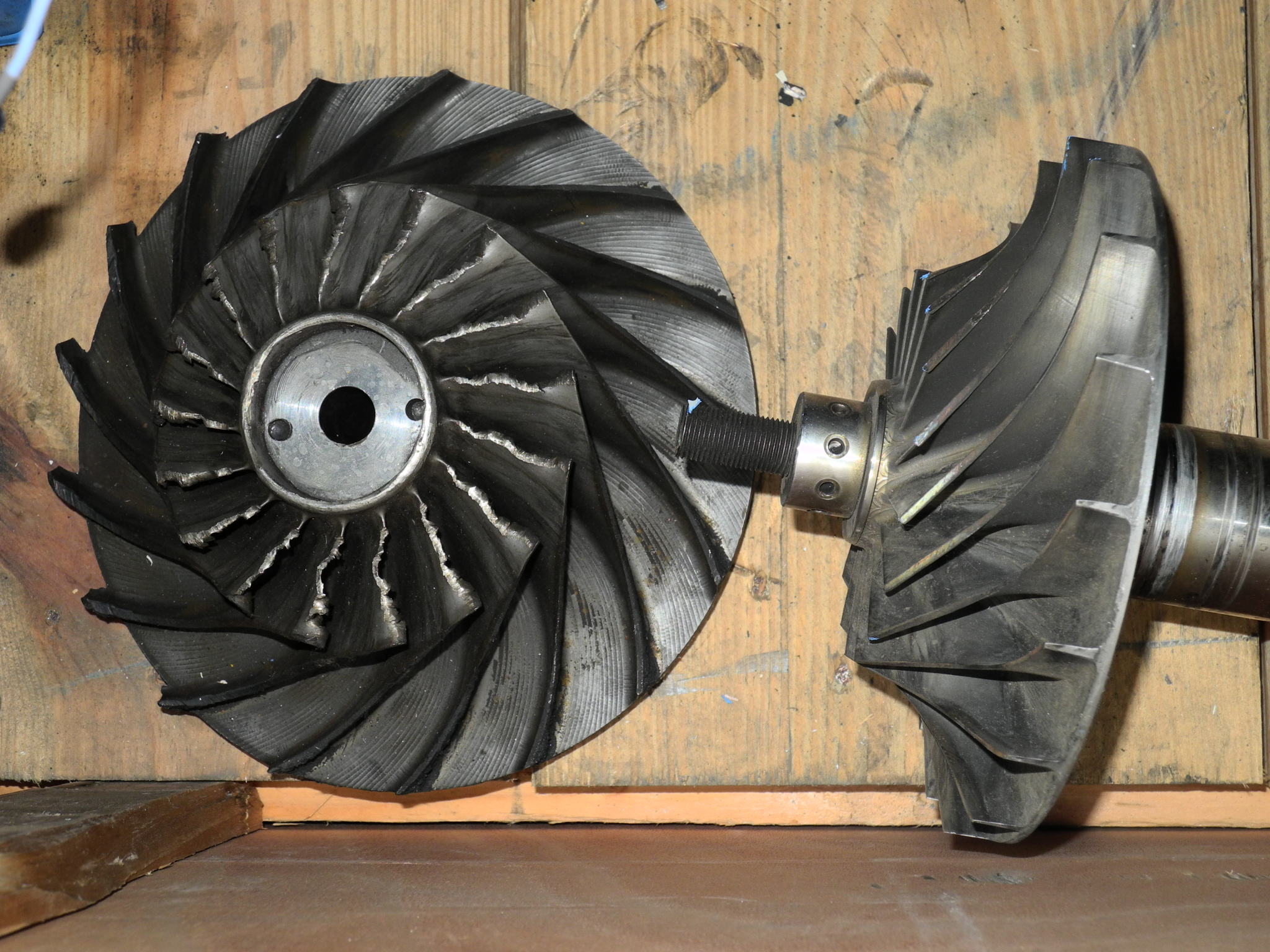 Damage to the compressor wheel Turbo / Supercharger HybridZ